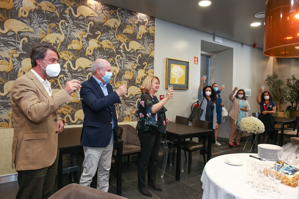 Comemorações do 10.º aniversário da Casa da Baía - visita da Presidente