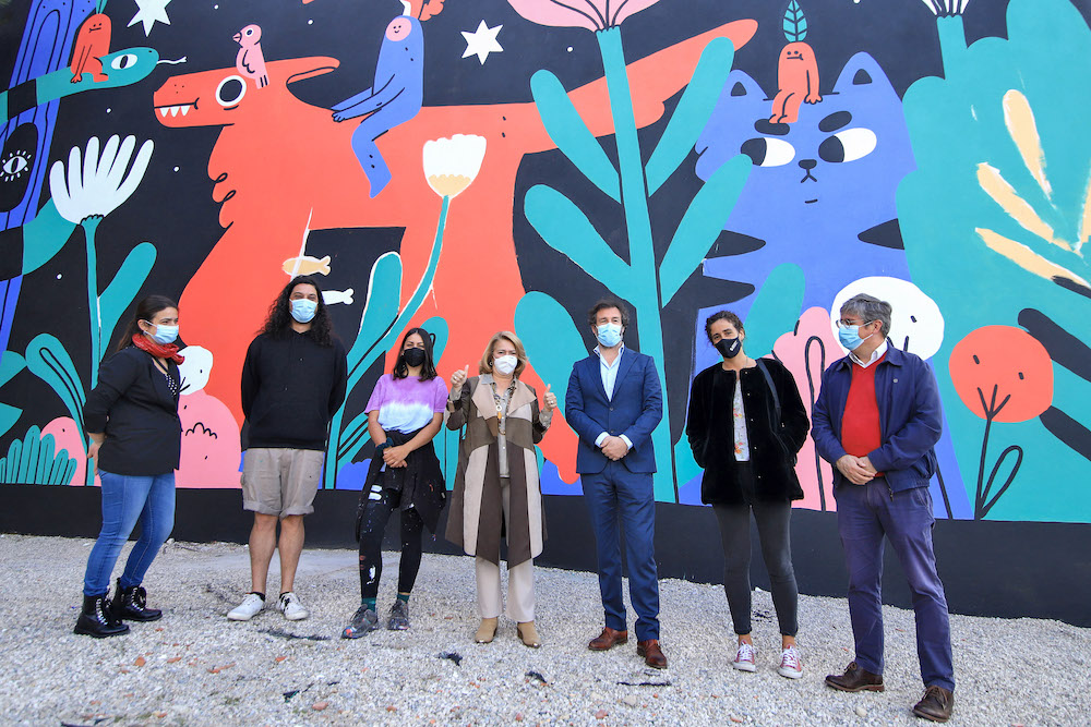 Mural Encontro pela Paz | Fontainhas