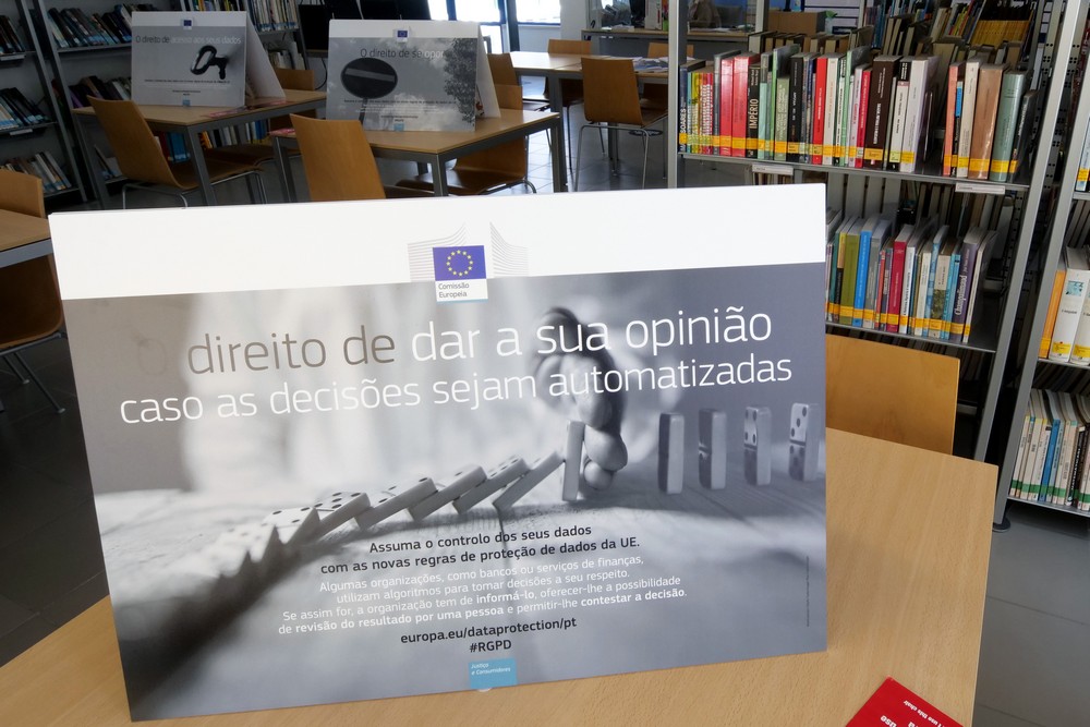 Exposição -Regulamento Geral da Proteção de Dados - Polo de S. Julião da Biblioteca Municipal8