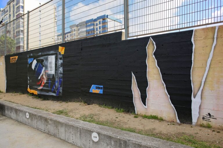 Mês dos Riscos e das Alterações Climáticas | mural na EB 2,3 Luísa Todi | Smile