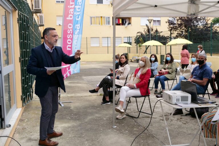 NBNC - visita da Associação Municípios - sessão temática com moradores dos bairros