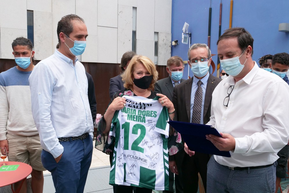 Receção | equipa do Vitória Futebol Clube