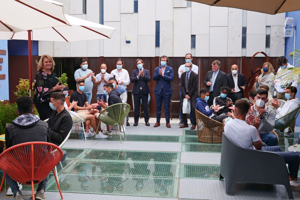 Receção | equipa do Vitória Futebol Clube