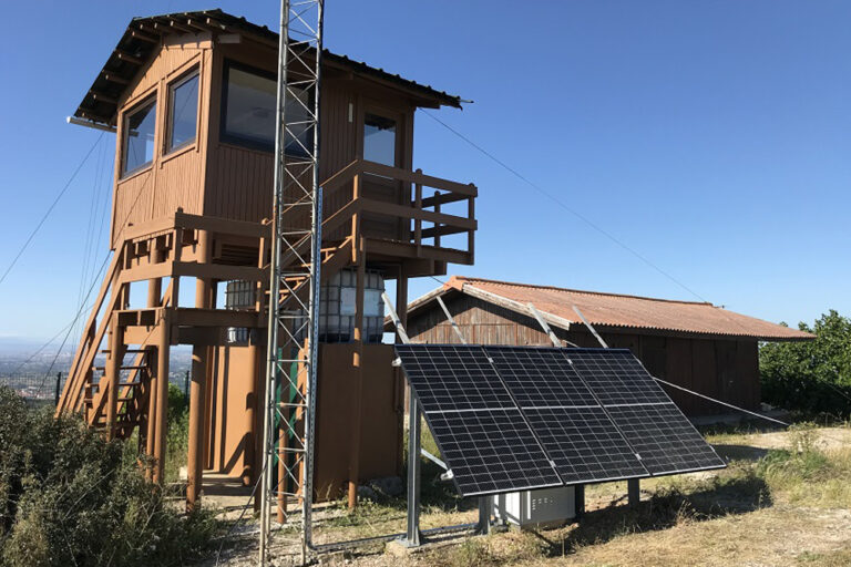 Serra de São Luís | torre de videovigilância