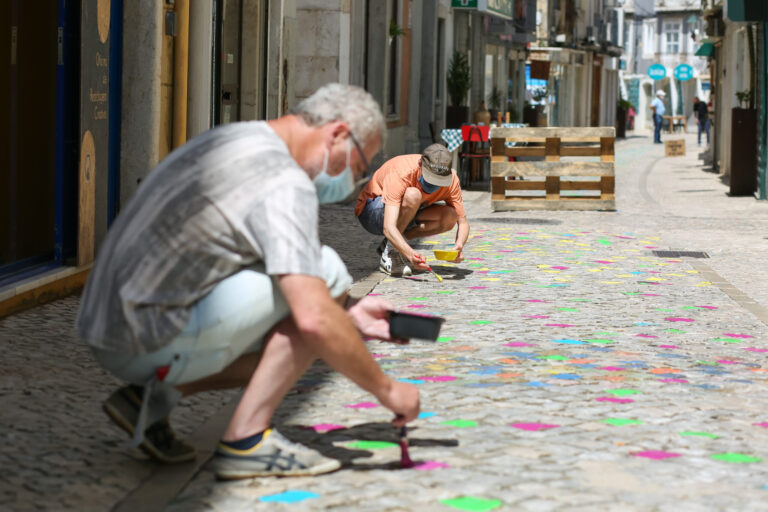 Vamos Colorir a Nossa Rua | primeiro dia