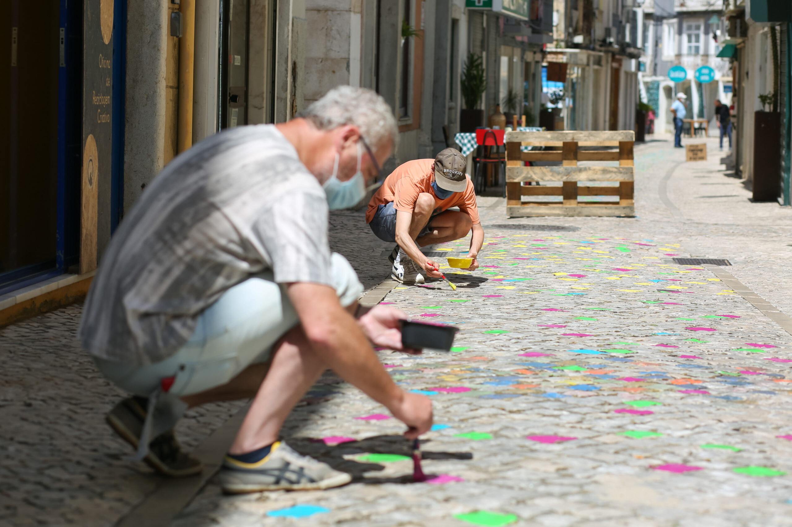 Vamos Colorir a Nossa Rua | primeiro dia