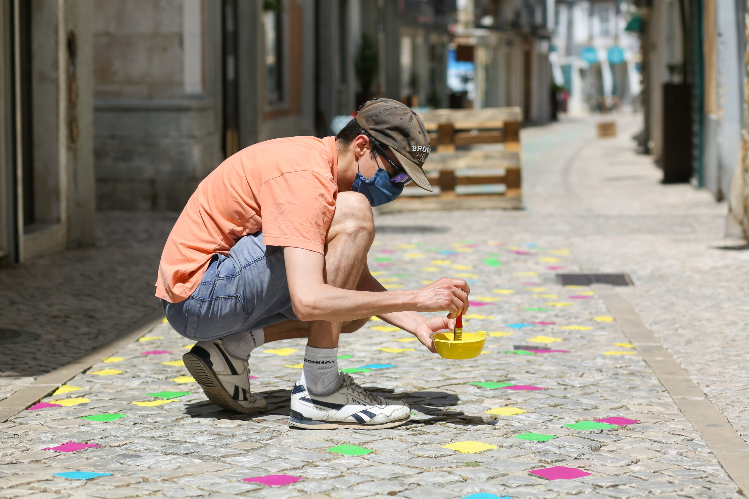 Vamos Colorir a Nossa Rua | primeiro dia