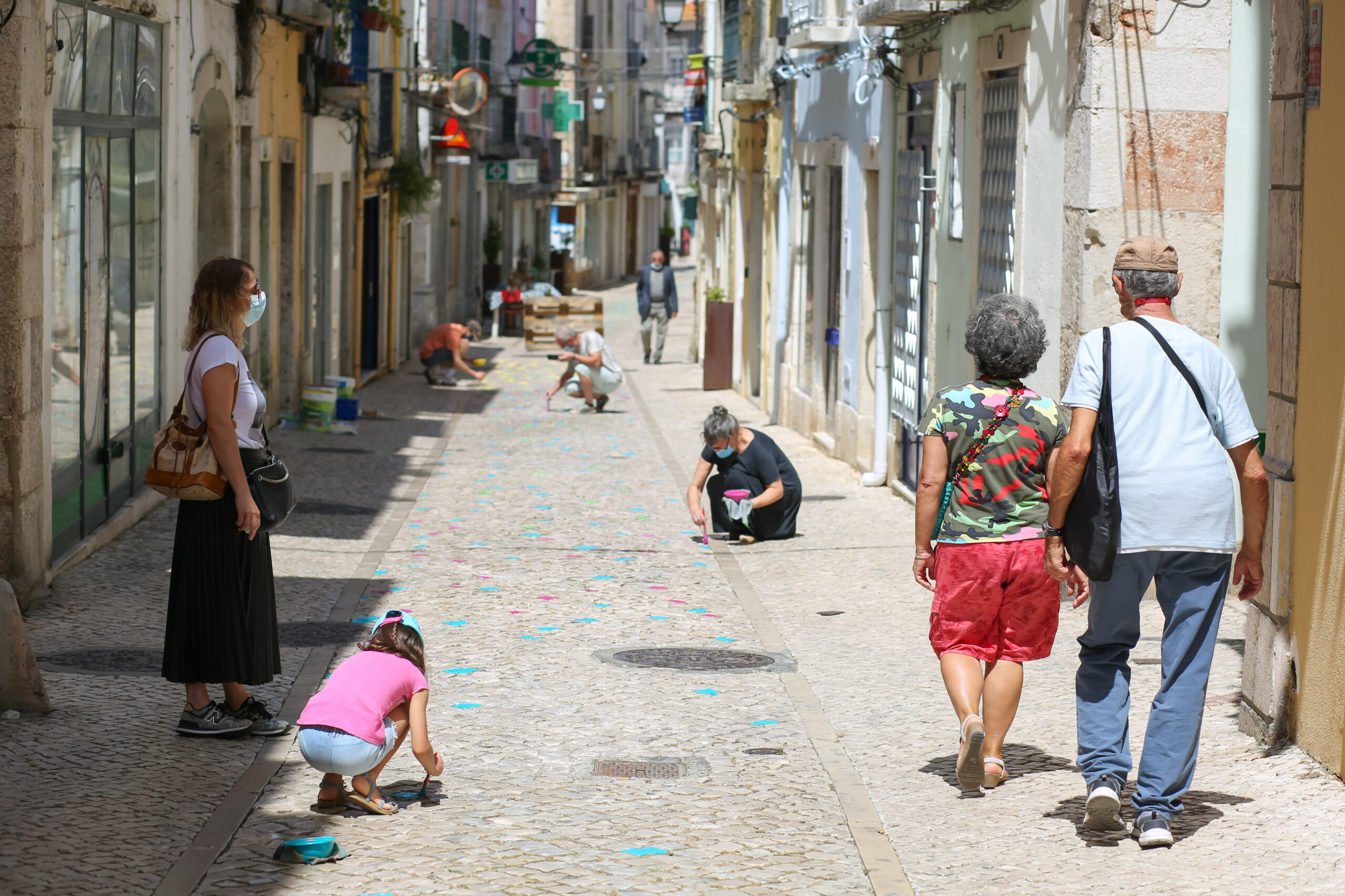 Vamos Colorir a Nossa Rua | primeiro dia