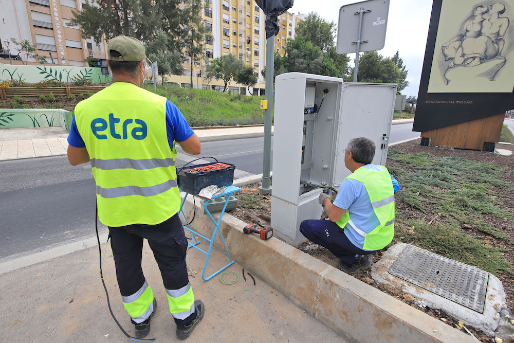 Avenida Álvaro Cunhal | novo semáforo pedonal