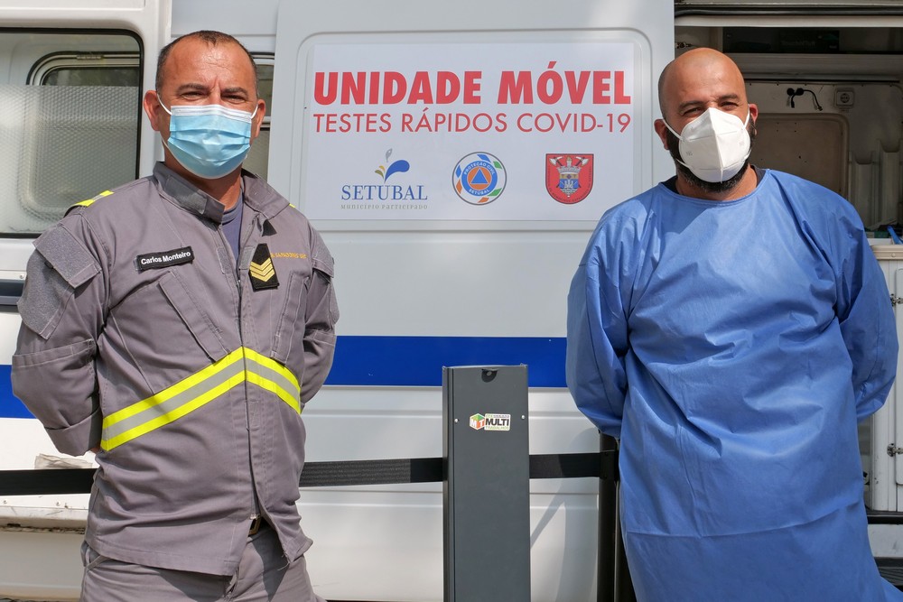 Unidade Móvel de Testes Rápidos Covid-19 | Azeitão