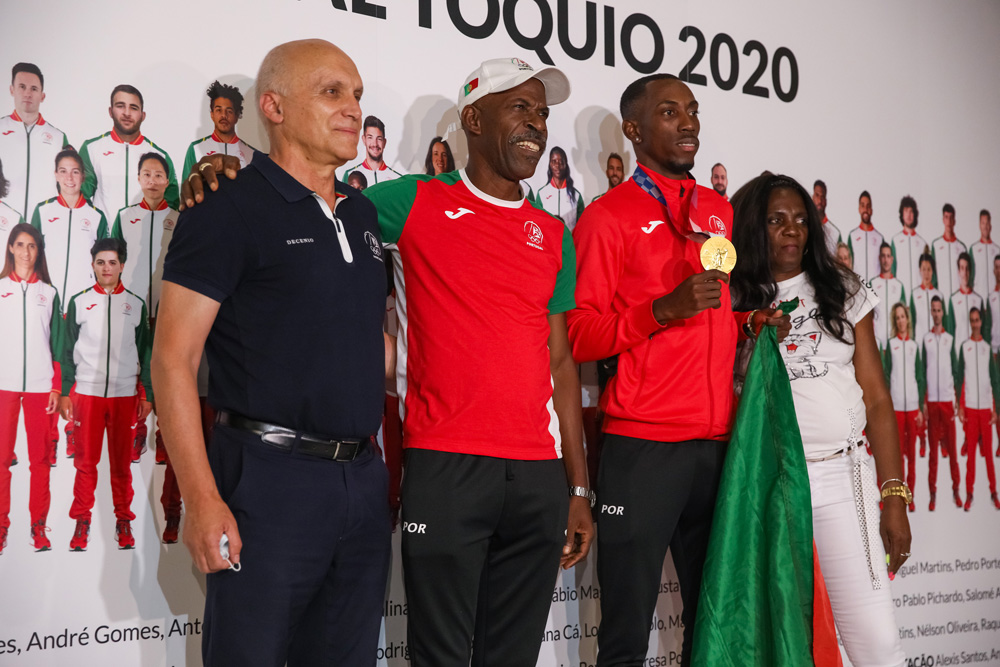 Receção no aeroporto de Pedro Pichardo