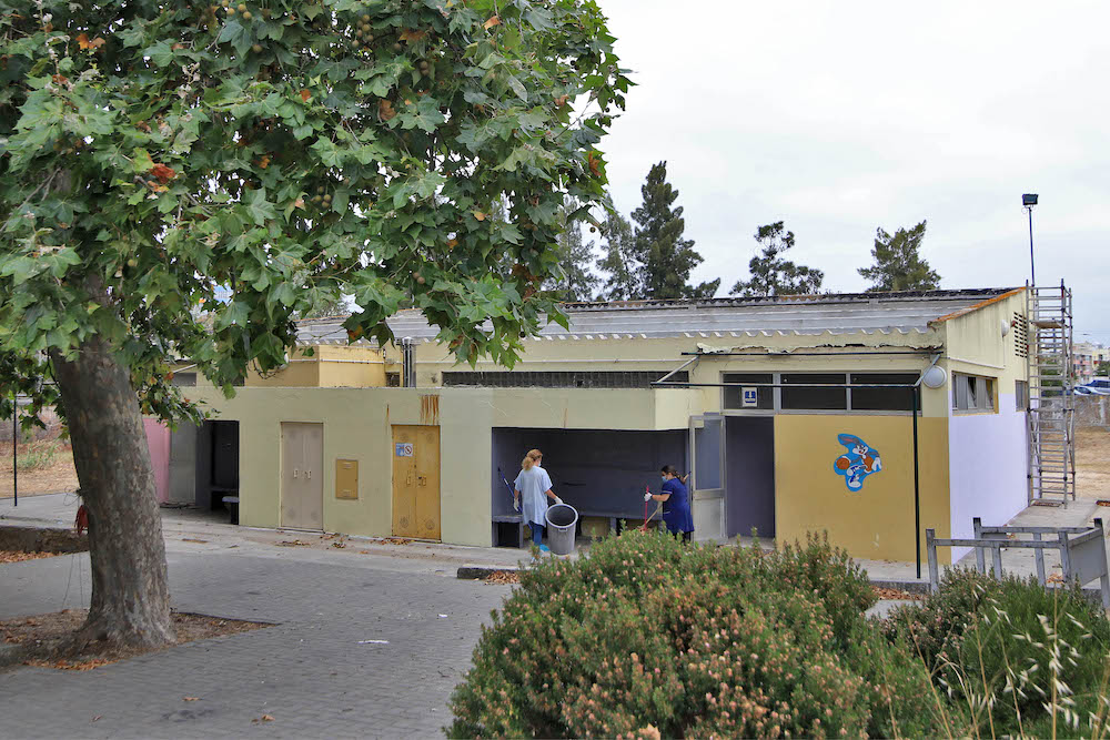 Substituição de Coberturas em fibrocimento - EB Aranguez