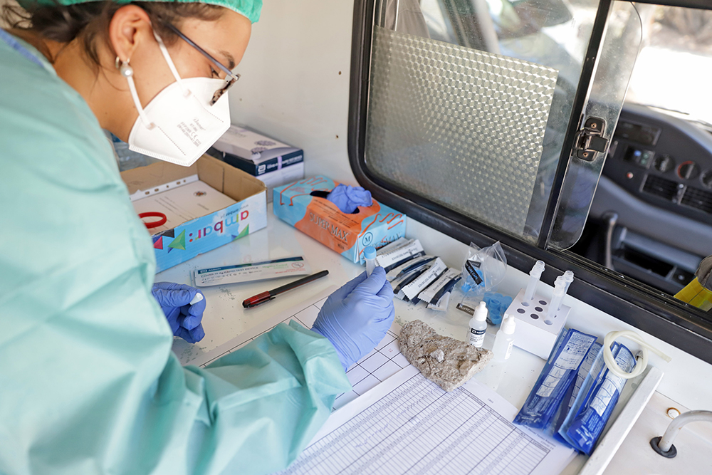 Unidade Móvel de Testes Rápidos à Covid-19 | Praia do Creiro