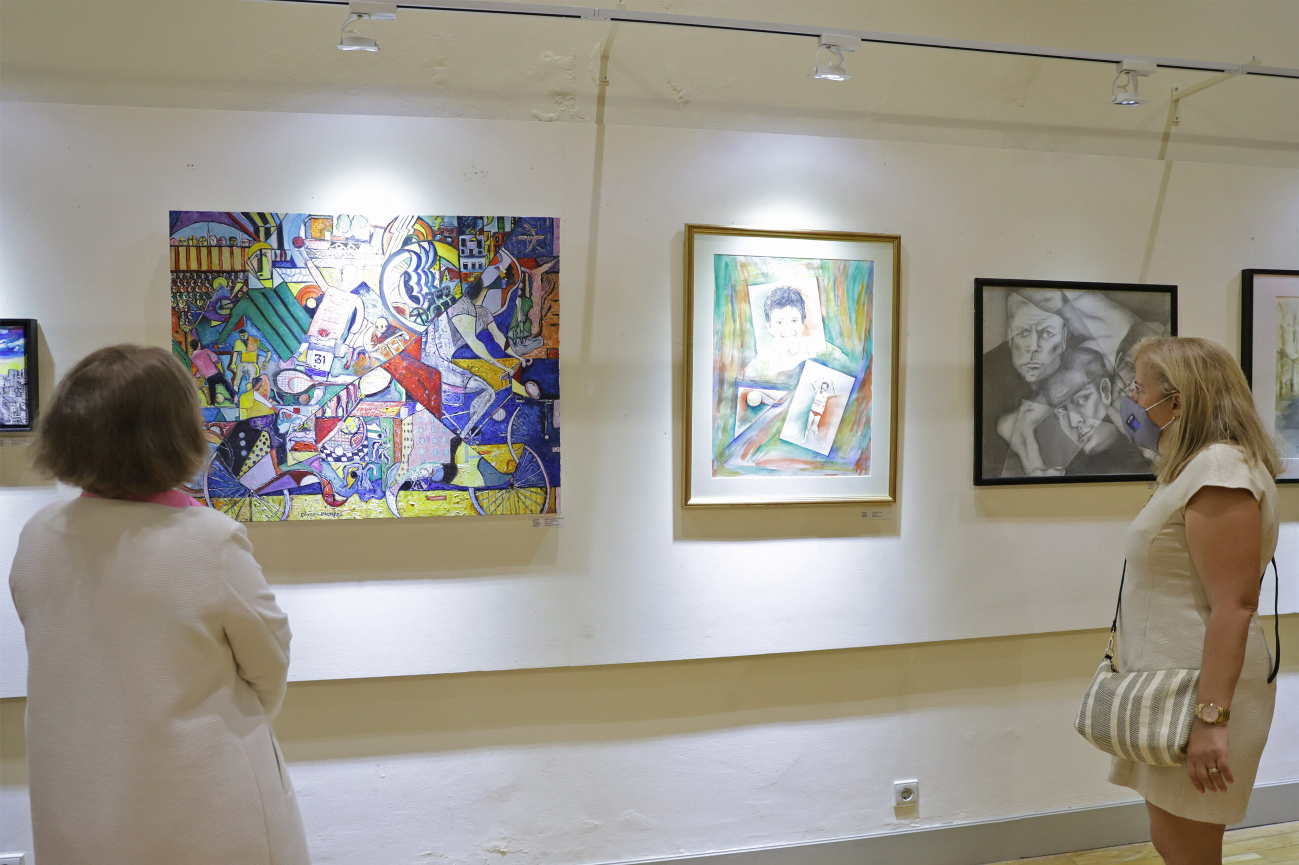 Biblioteca | Exposição "Arte no Desporto"