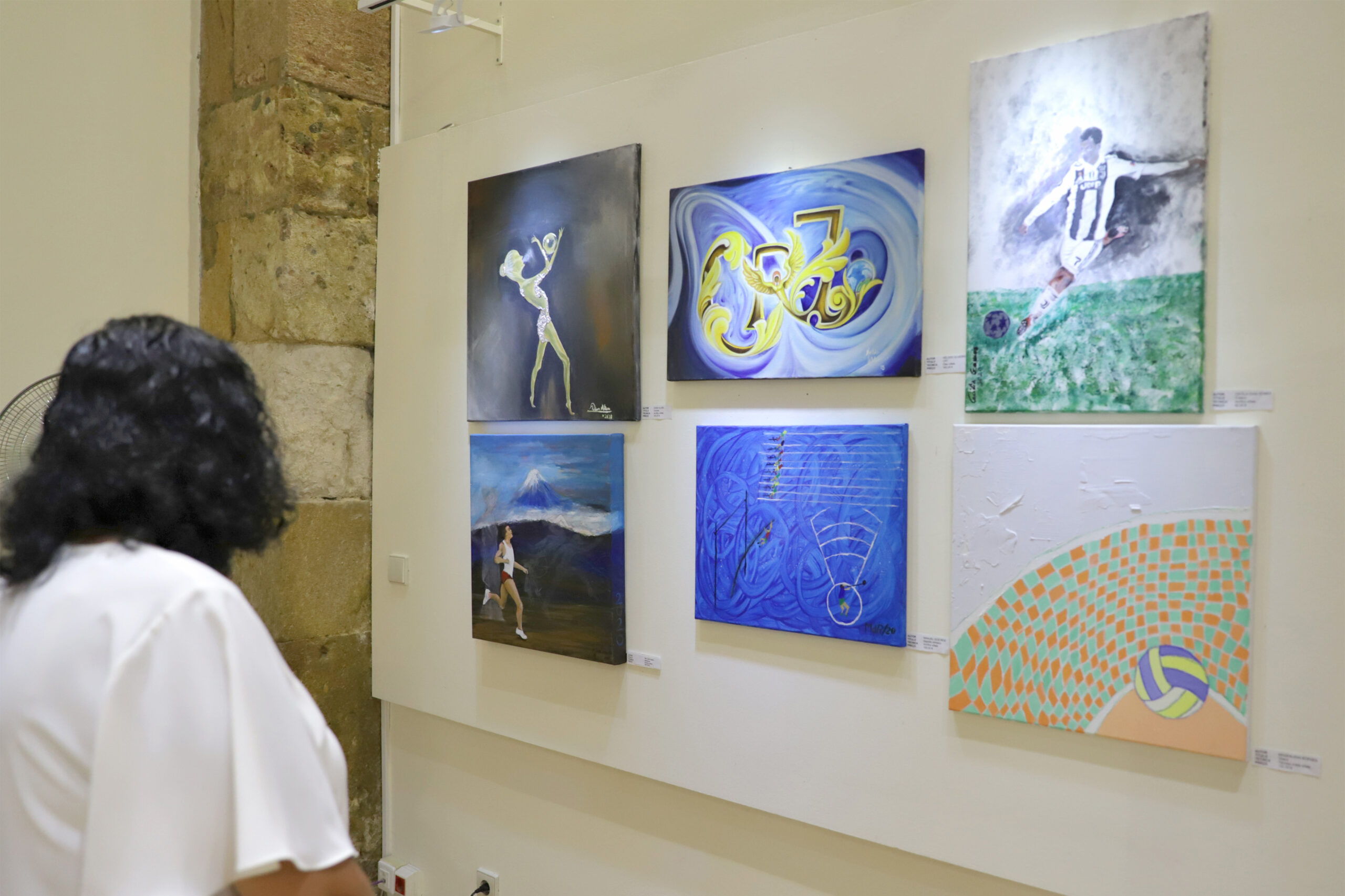 Biblioteca | Exposição "Arte no Desporto"