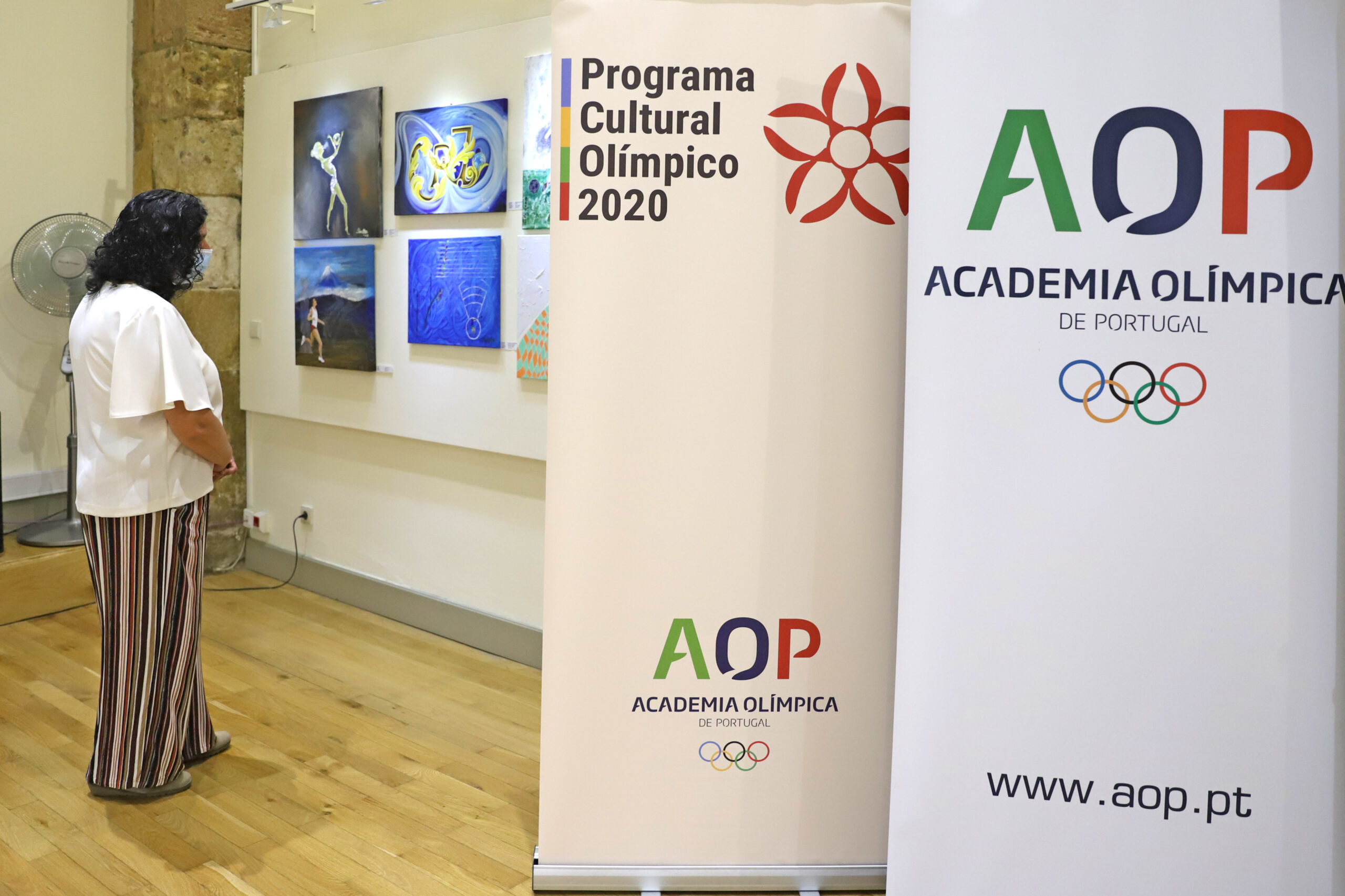 Biblioteca | Exposição "Arte no Desporto"