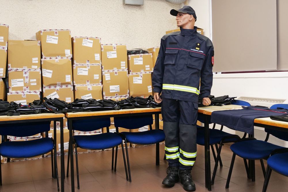 Novo fardamento - Bombeiros Sapadores de Setúbal
