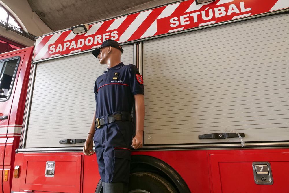 Novo fardamento - Bombeiros Sapadores de Setúbal