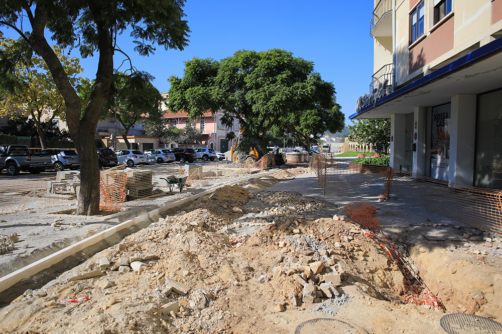 Obras Rua dos Arcos - novas soluções de mobilidade