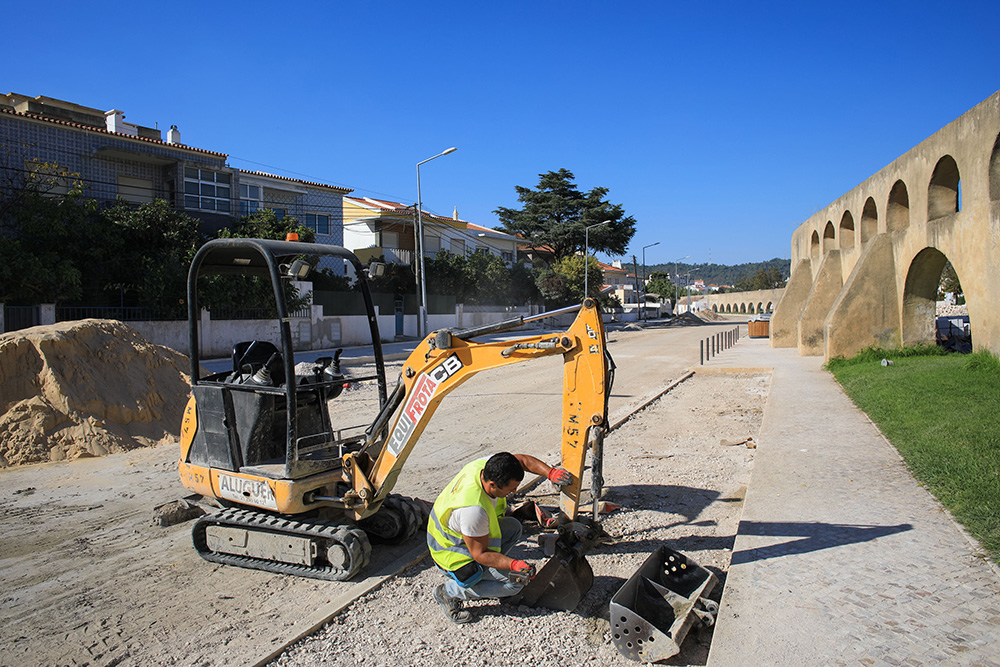 Obras Rua dos Arcos - novas soluções de mobilidade