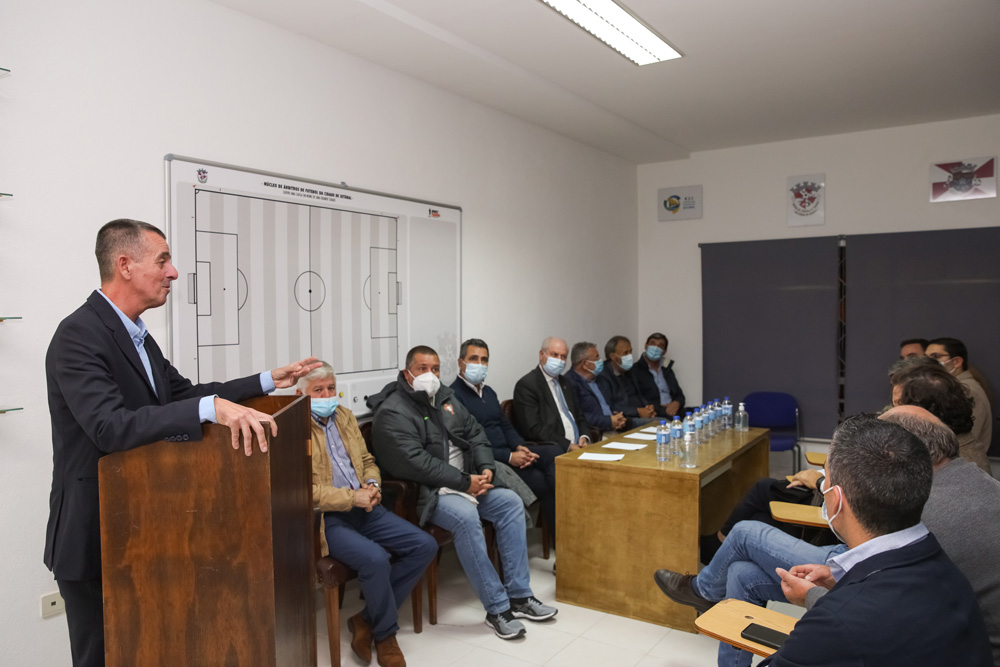 Inauguração das novas instalações do Núcleo de Árbitros de Futebol da Cidade de Setúbal