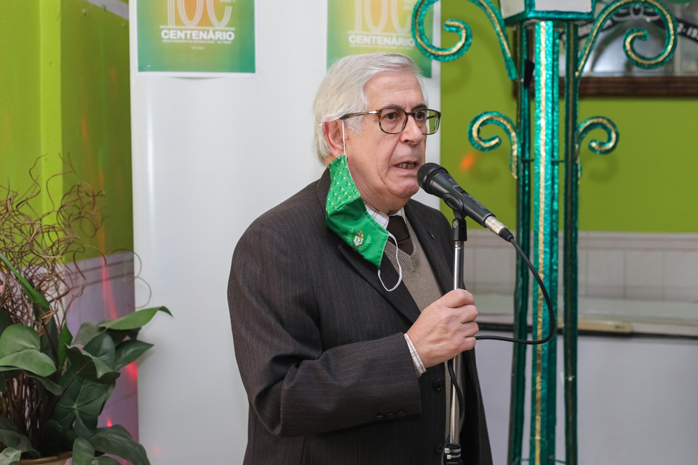 O Grupo Desportivo Setubalense Os 13 comemorou o centésimo aniversário numa cerimónia que incluiu a apresentação do hino da coletividade