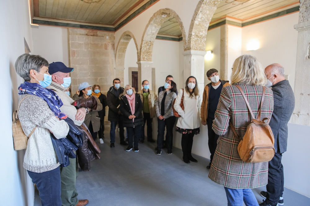 A escritora Isabel Stilwell participou na visita guiada ao Convento de Jesus "À volta de D. Manuel - 500 anos depois"