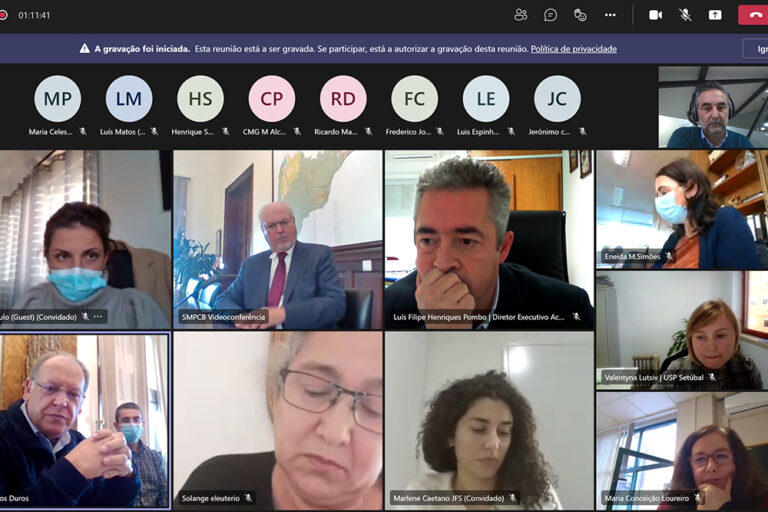 Covid-19 - Reunião da Subcomissão de Saúde da Comissão Municipal de Proteção Civil