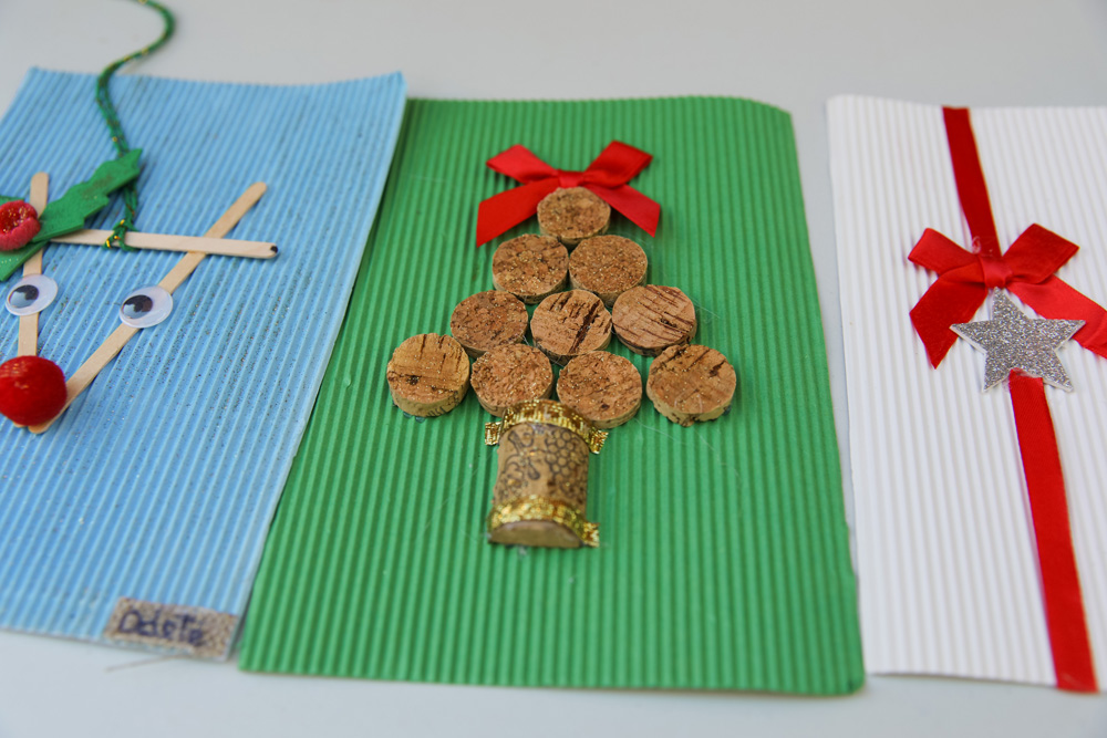 Workshop Natal com Arte, dedicado a crianças e famílias, na Mercearia Confiança de Troino