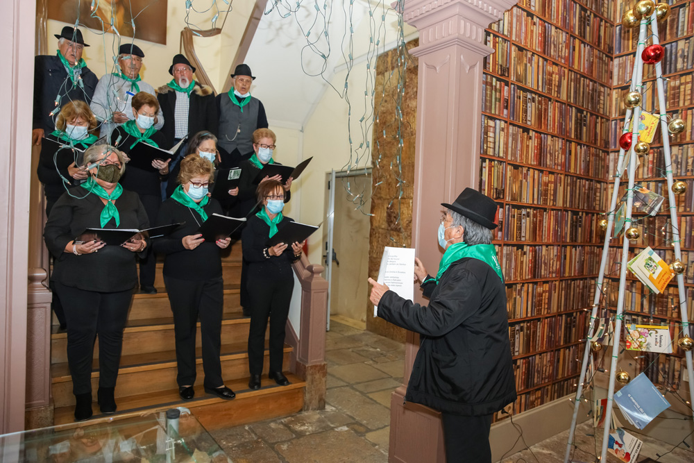 A Biblioteca Pública Municipal de Setúbal recebeu no dia 11 de dezembro a iniciativa Natal com Música