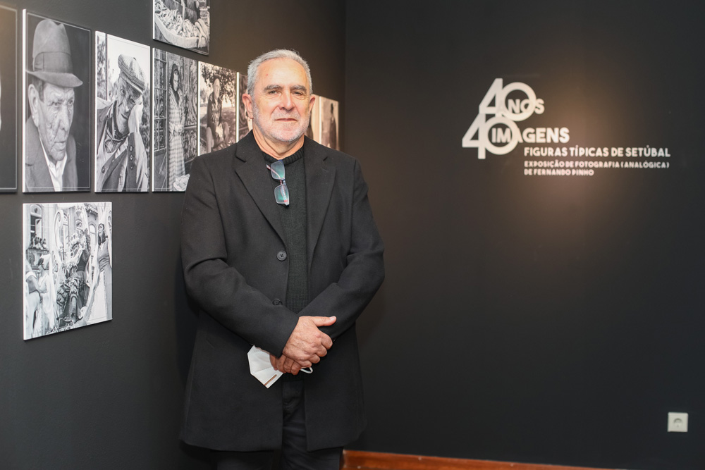 A exposição "40 Anos, 40 Imagens - Típicas de Setúbal", com fotografias de Fernando Pinho, está patente no Museu de Trabalho Michel Giacometti