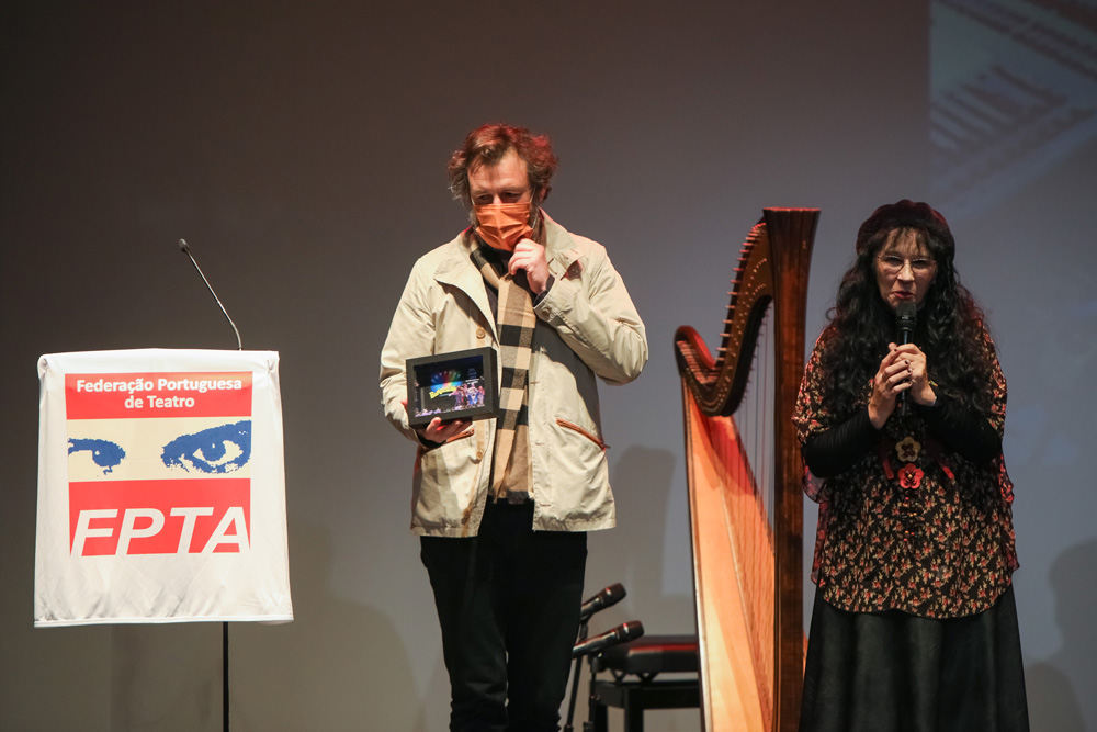 Bambolinices - XII Fórum Permanente de Teatro - encerramento - homenagem a Rui Mesquita