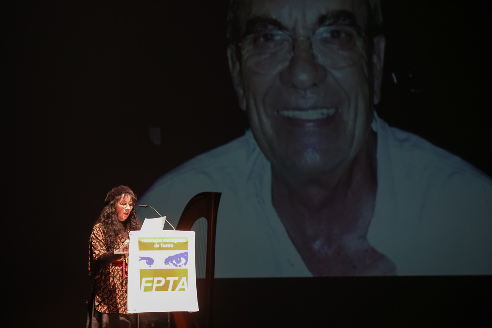 Bambolinices - XII Fórum Permanente de Teatro - encerramento - homenagem a Rui Mesquita
