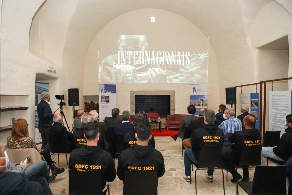 Conferências do Forte | futebol de praia | Mário Narciso e Madjer