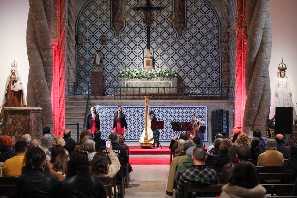O concerto Infinito Amor celebrou o Dia dos Namorados em mais um evento do ciclo Convento ConVida, na Igreja de Jesus