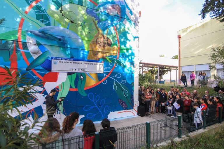 Programa Escola Azul | atividades com alunos