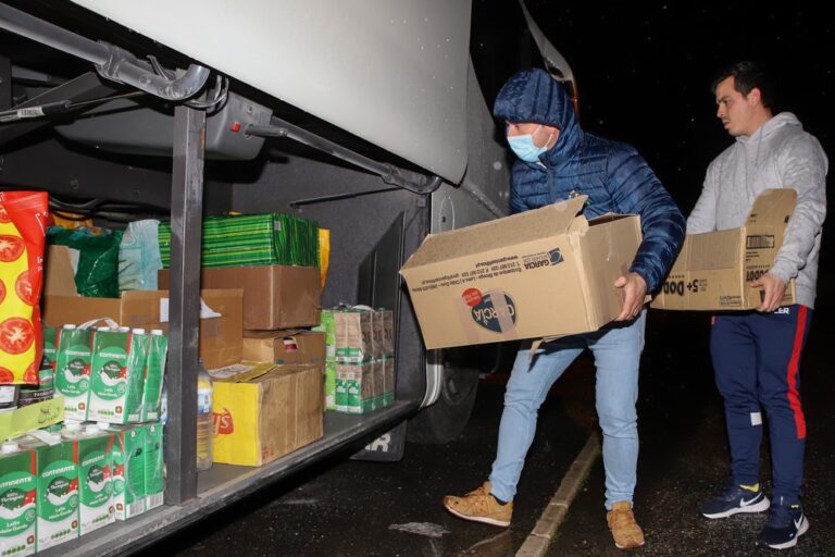 Ajuda humanitária para a Ucrânia