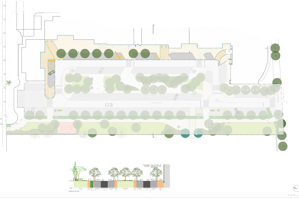 Praceta Manuel Nunes de Almeida | projeto de requalificação | plano geral