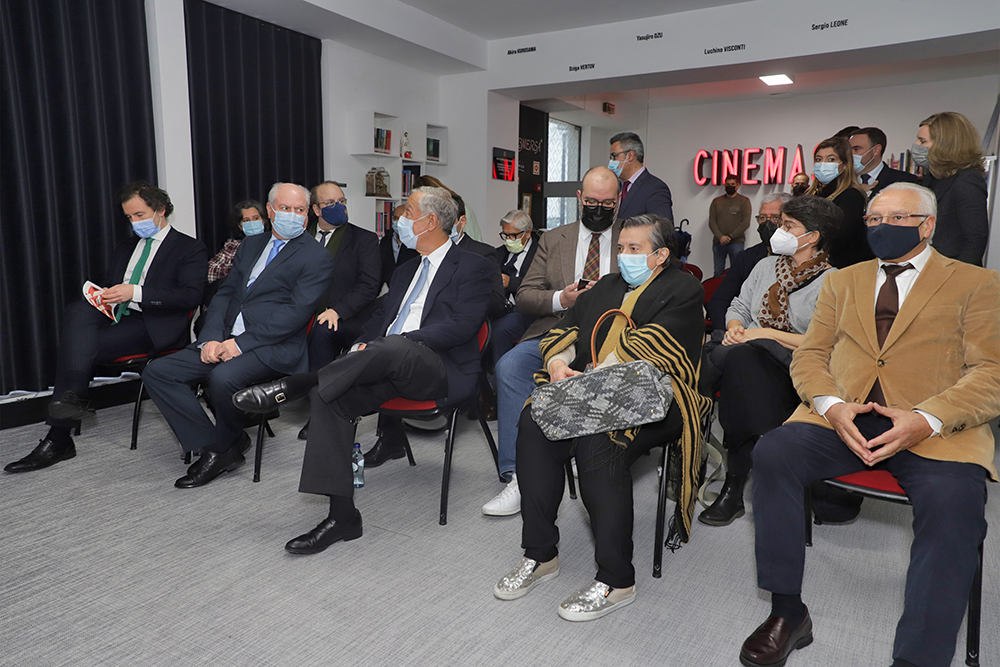 Presidente da República Marcelo Rebelo de Sousa visita Casa das Imagens