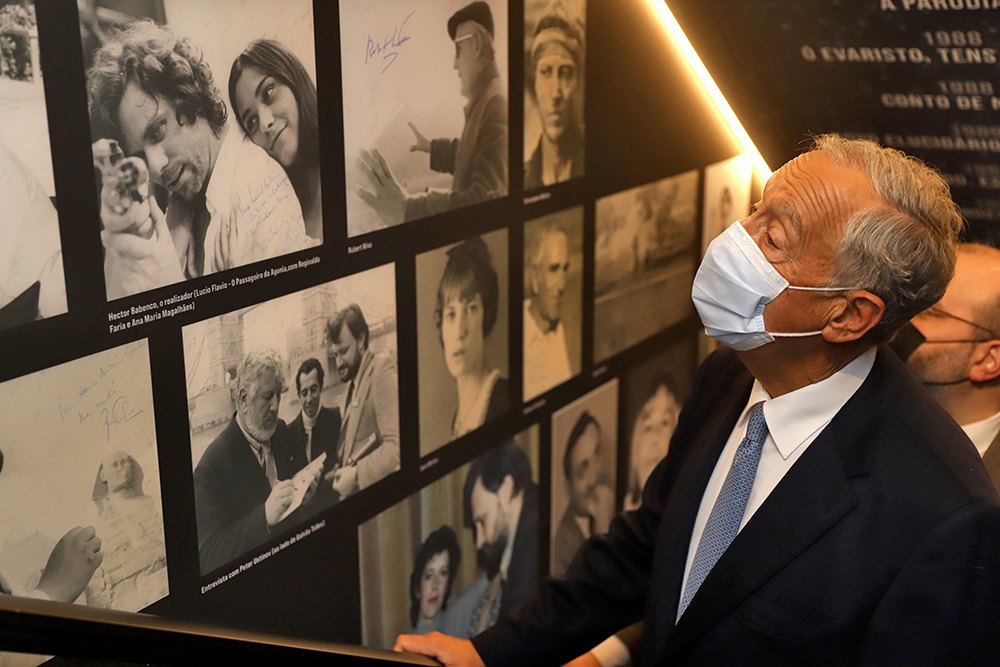 Presidente da República Marcelo Rebelo de Sousa visita Casa das Imagens