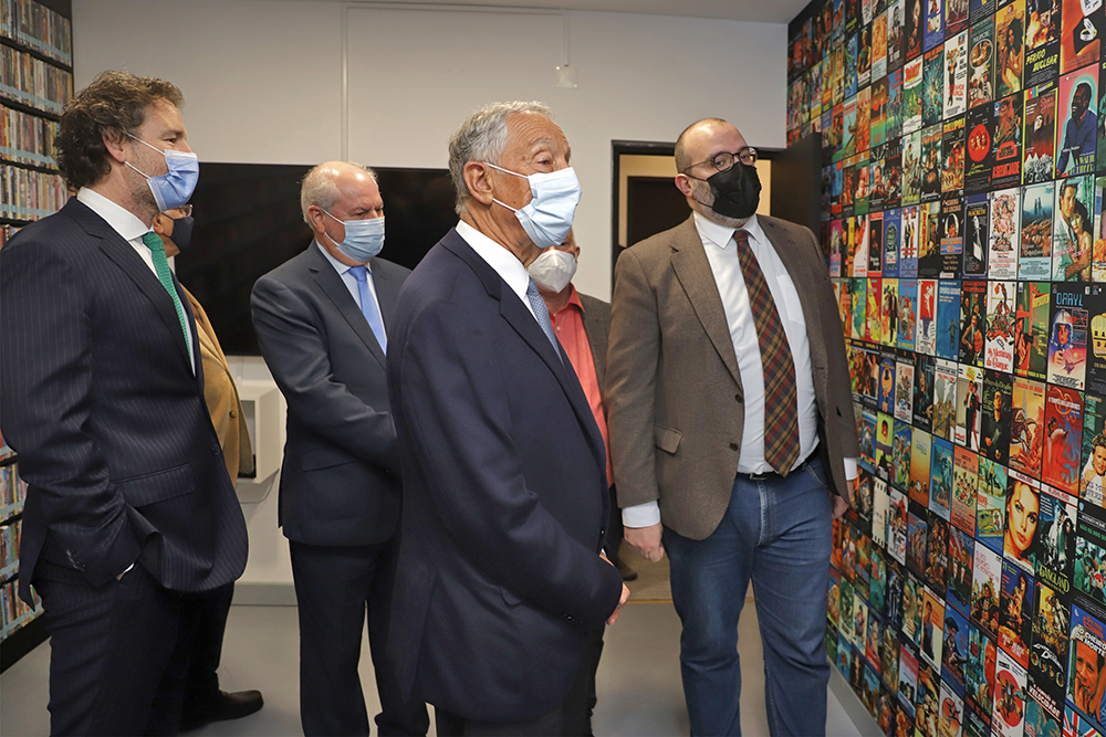 Presidente da República Marcelo Rebelo de Sousa visita Casa das Imagens