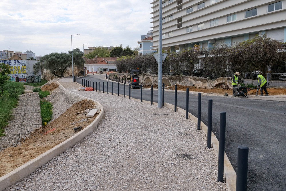 Requalificação urbanística na Rua dos Arcos