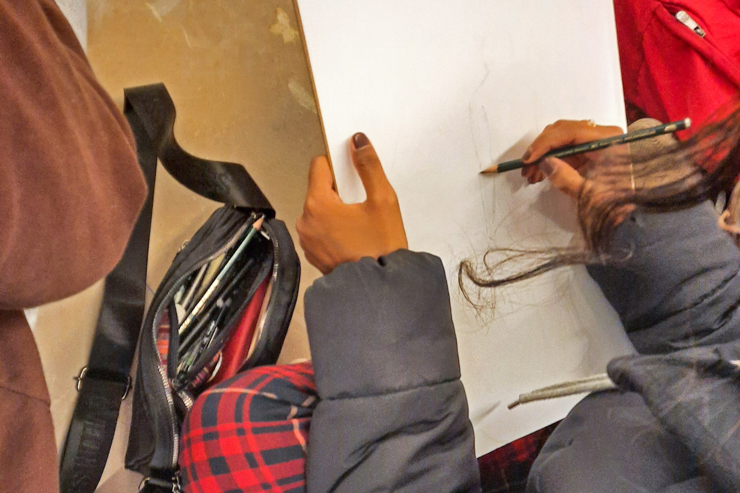 'Vénus dos Trapos' | visita de estudantes de arte