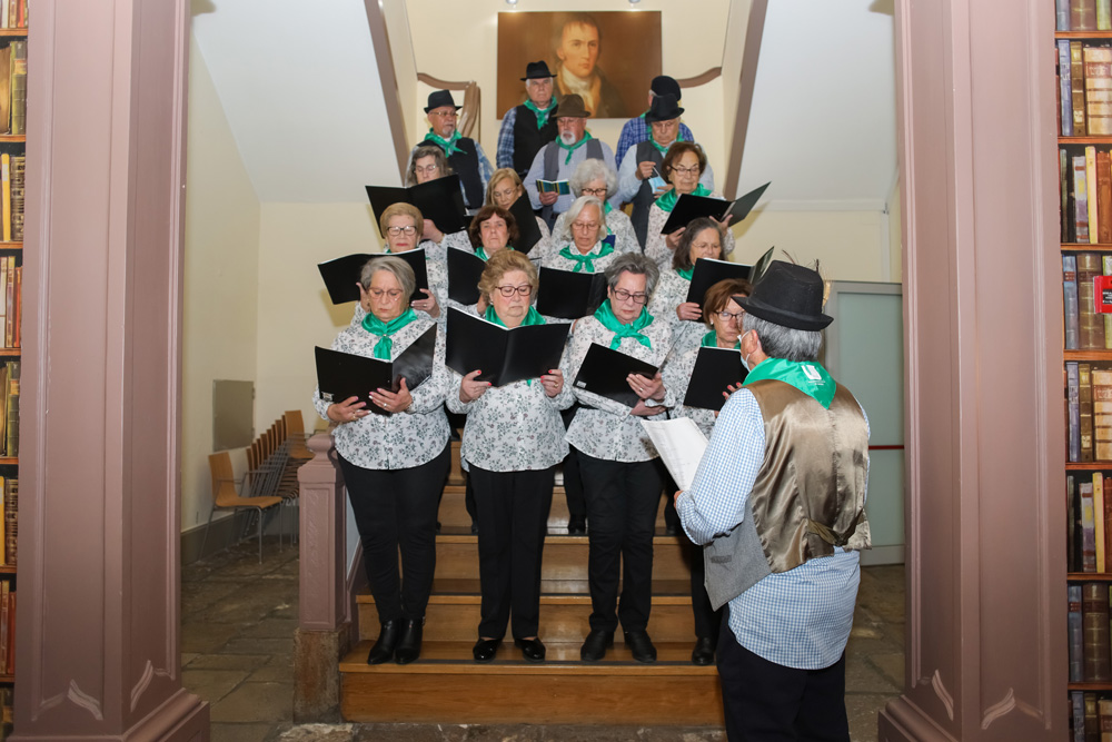 XI Maratona da Poesia. Grupo de Cante Alentejano da Uniseti.