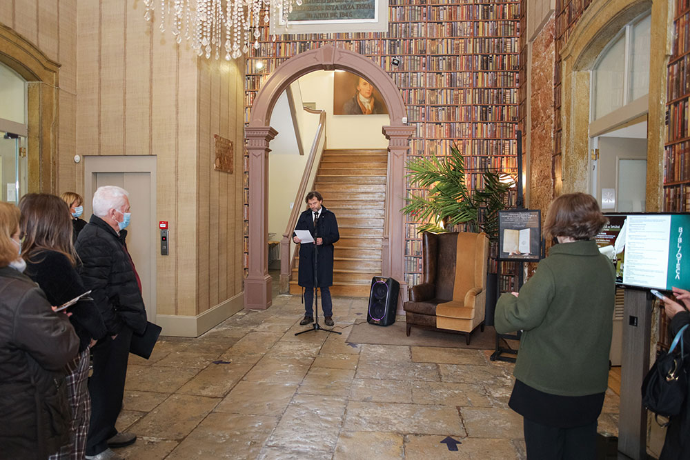 Abertura da XI Maratona da Poesia.