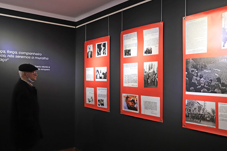 Comemorações 25 de Abril - exposição "No centenário de Vasco Gonçalves"