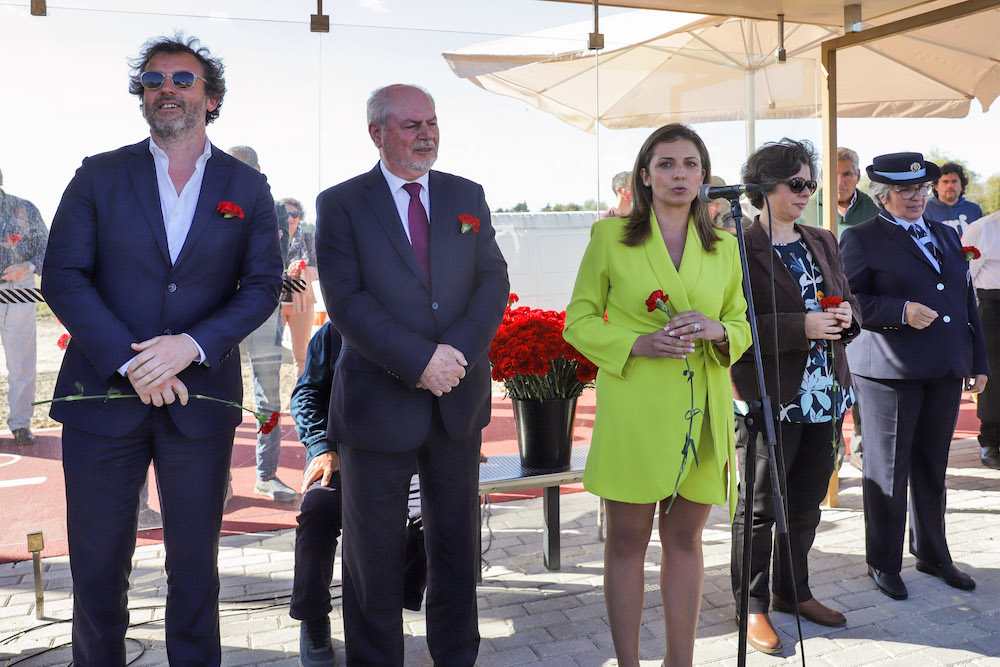 Comemorações dos 48 anos do 25 de Abril - Inauguração de ciclovia em Azeitão