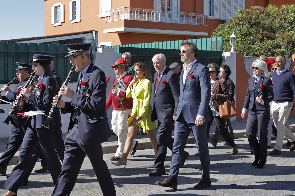 Comemorações dos 48 anos do 25 de Abril - Inauguração de ciclovia em Azeitão