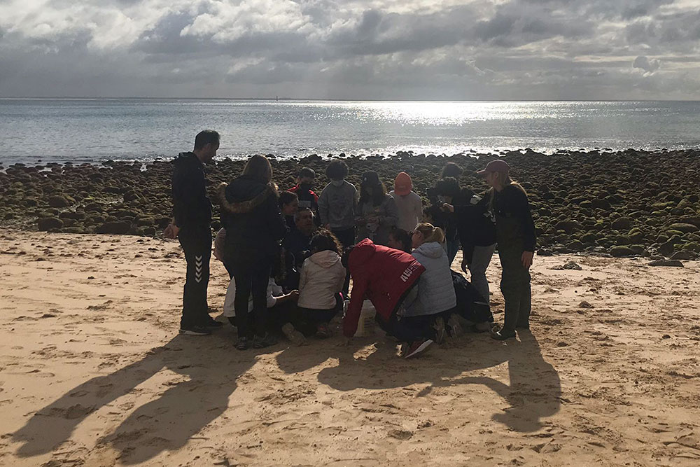 Kids Dive - Saída de campo - praia de Alpertuche