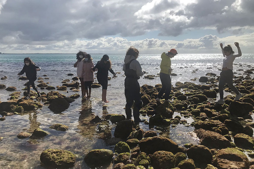 Kids Dive - Saída de campo - praia de Alpertuche